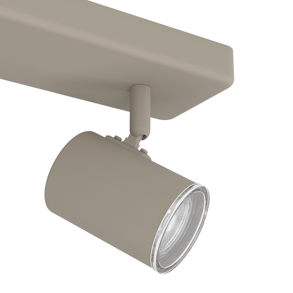Opbouwspot 3-lichts Consuma 1 zand bruin Eglo 9008606397297