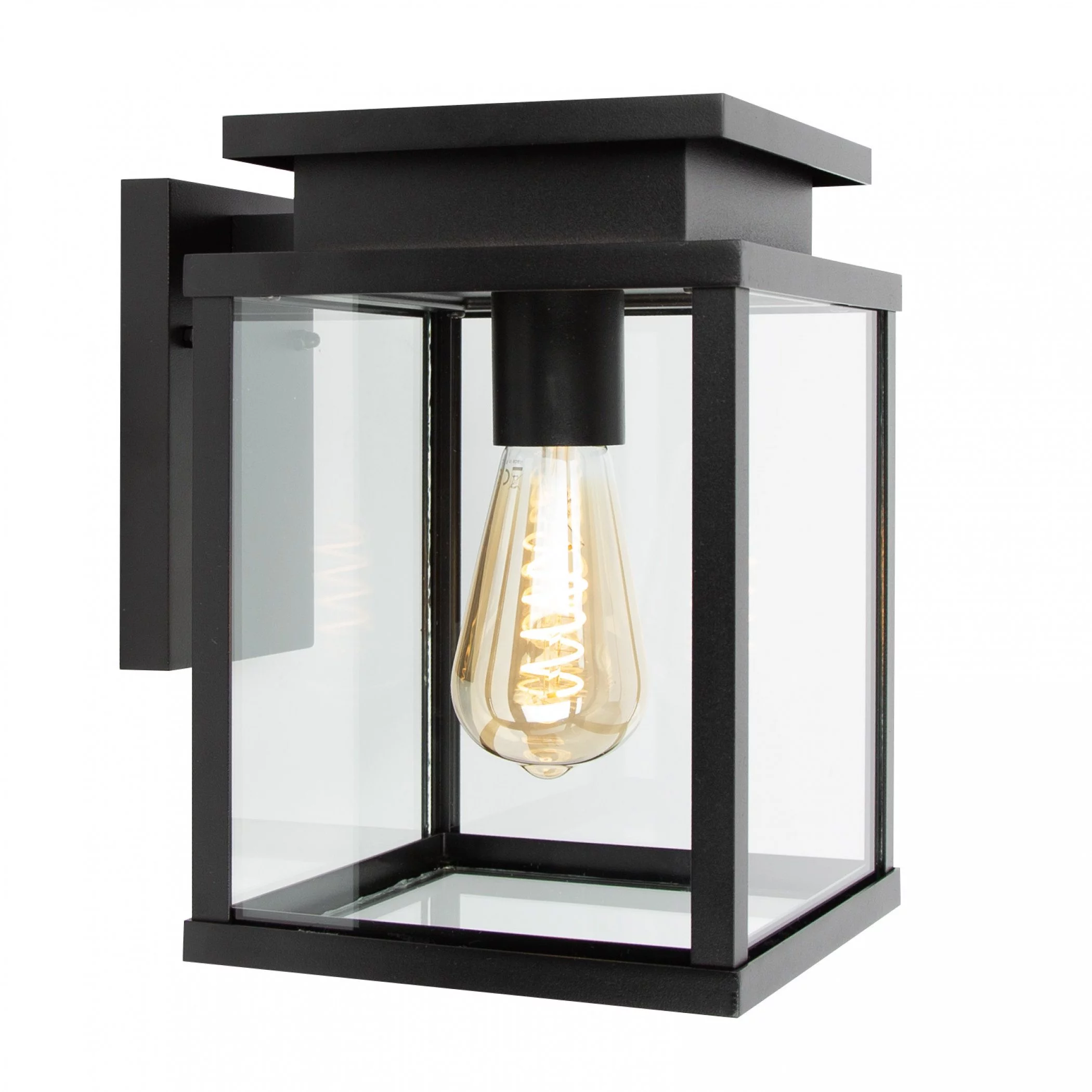 Wandlamp Leicester zwart KS verlichting 8714732789509