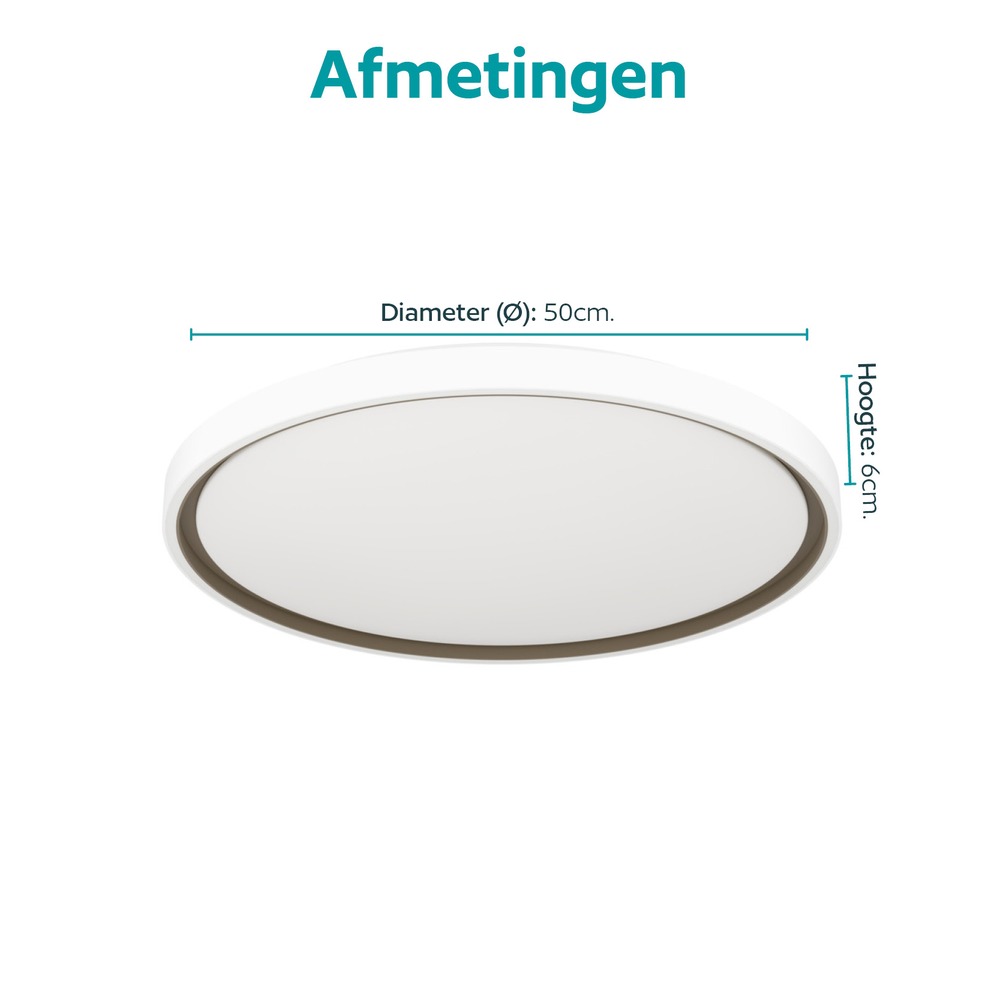 Plafonniere design Semovigo Ø 50cm Eglo 9008606391882