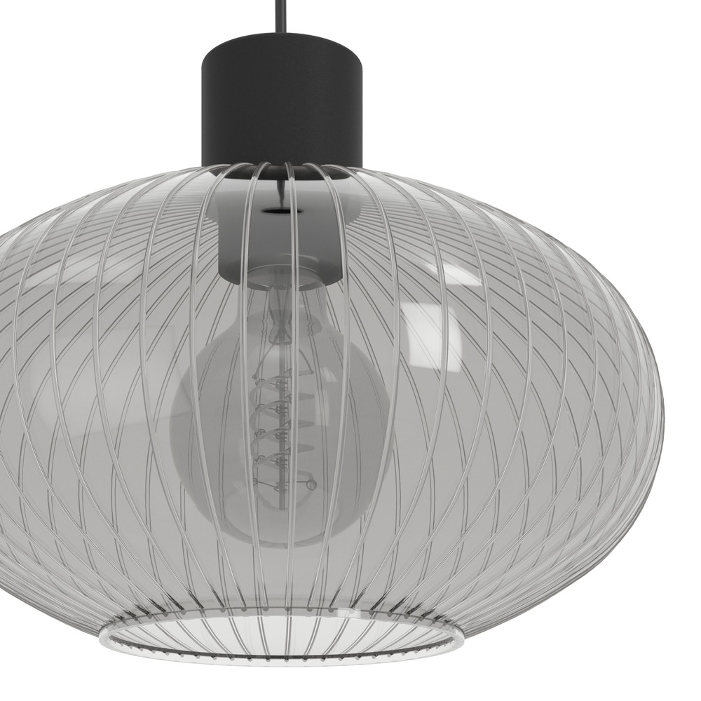 Hanglamp Dasmina zwart Eglo 9008606406333