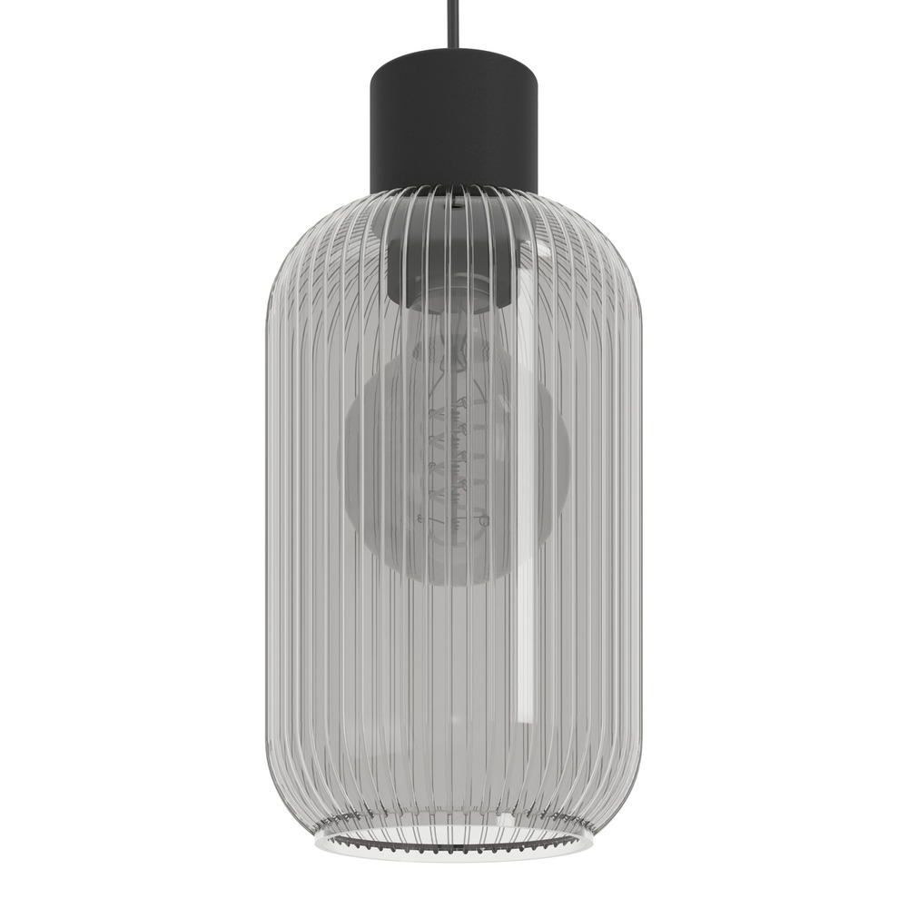 Design hanglamp Dasmina zwart Ø 13cm Eglo 9008606406302
