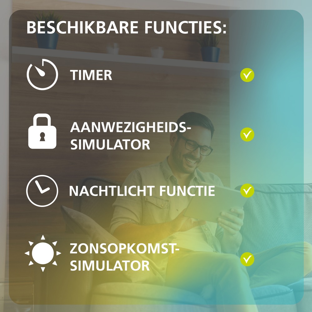 Smart plafonniere Pitrignani-Z rond Ø 38cm zwart Eglo 9008606390519