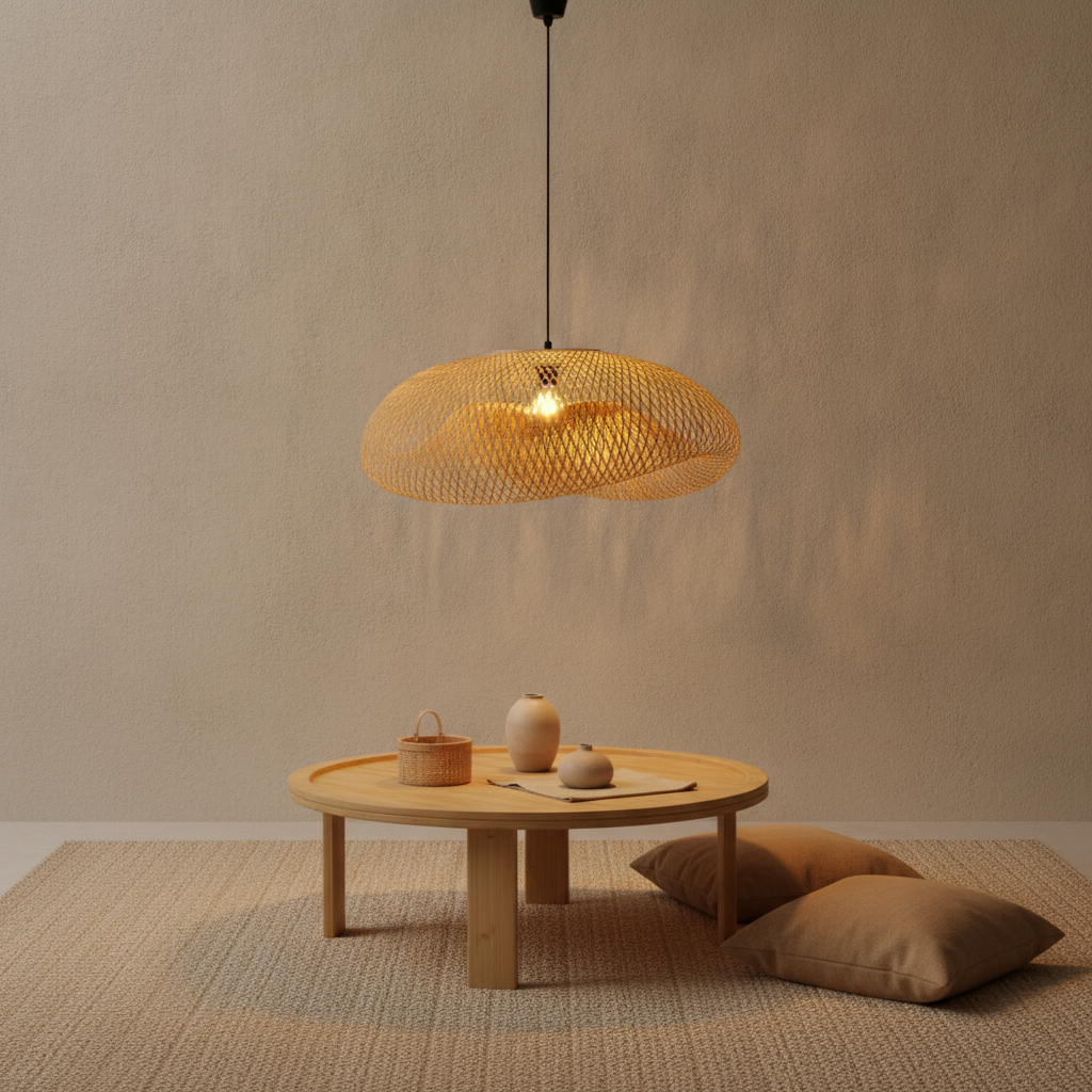 Lyora Bamboe Hanglamp Adaline 76cm - 9586539