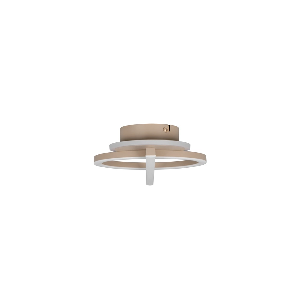 Plafondlamp Welis modern zand bruin Trio 4017807704440