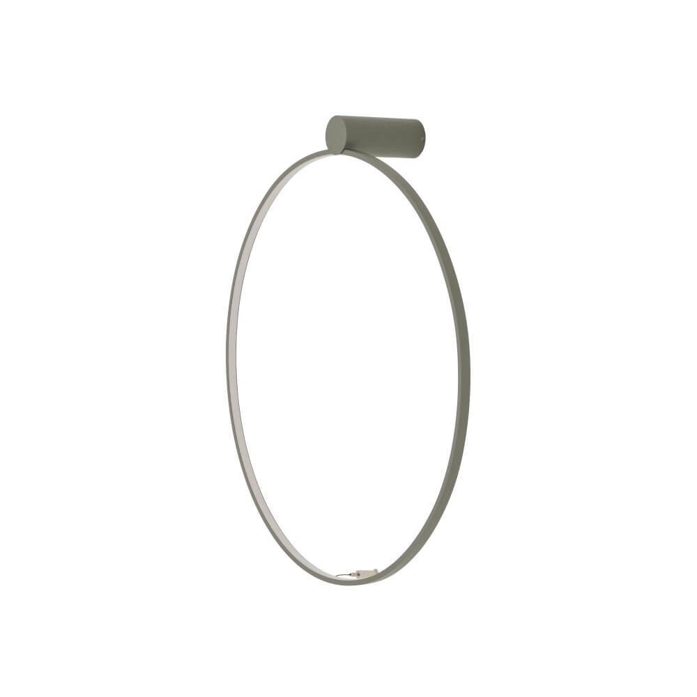 Design wandlamp Circolo M LED olijfgroen