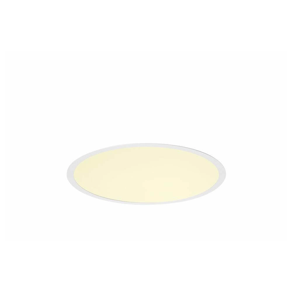 Inbouw plafondlamp Medo 40 wit Ø 40cm met frame SLV 4024163297684