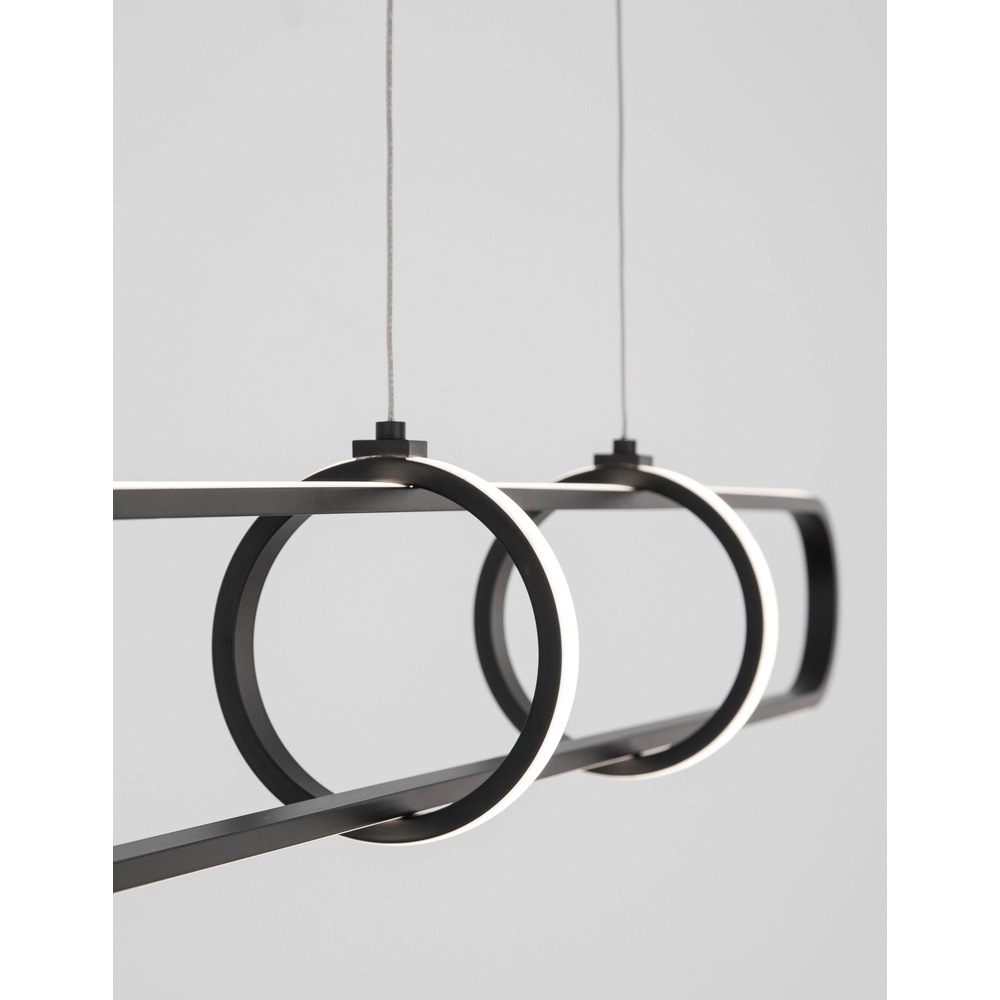 Design hanglamp Arte langwerpig zwart Lyora 5212017426062
