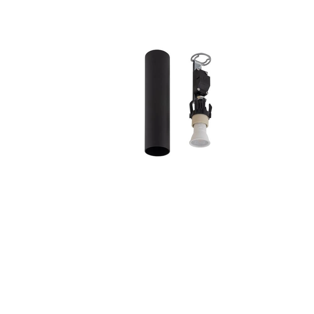 Zwarte smalle plafondspot Fourty S Lyora 5903139107358