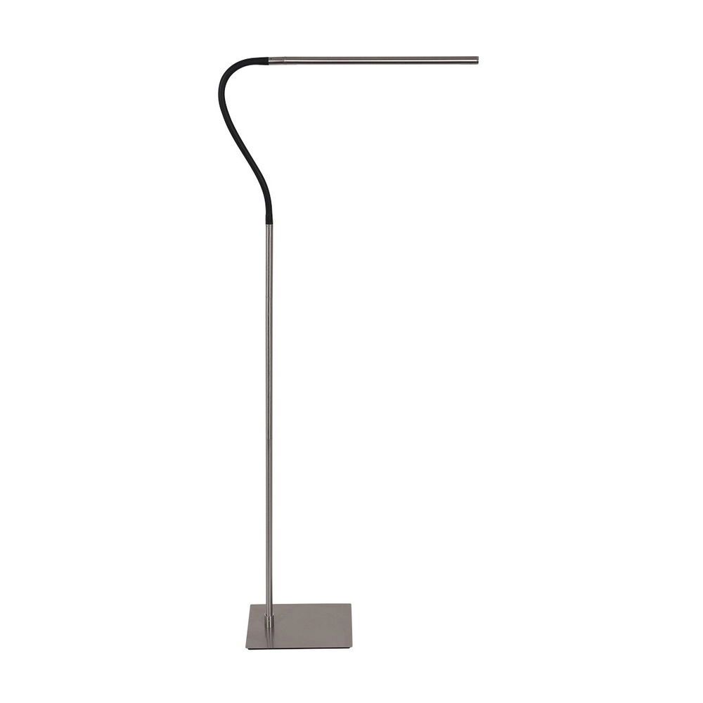 Design leeslamp Serpent metaalgrijs