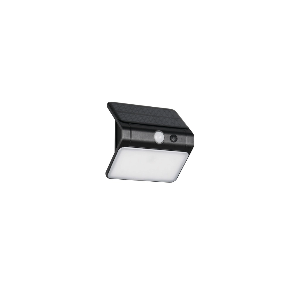 Solar wandlamp Olinda zwart Trio 4017807647945