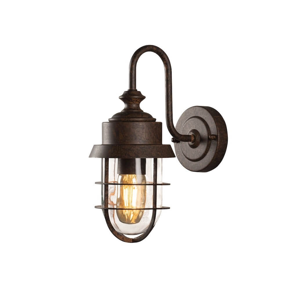 Roestbruine buitenlamp Cerignola