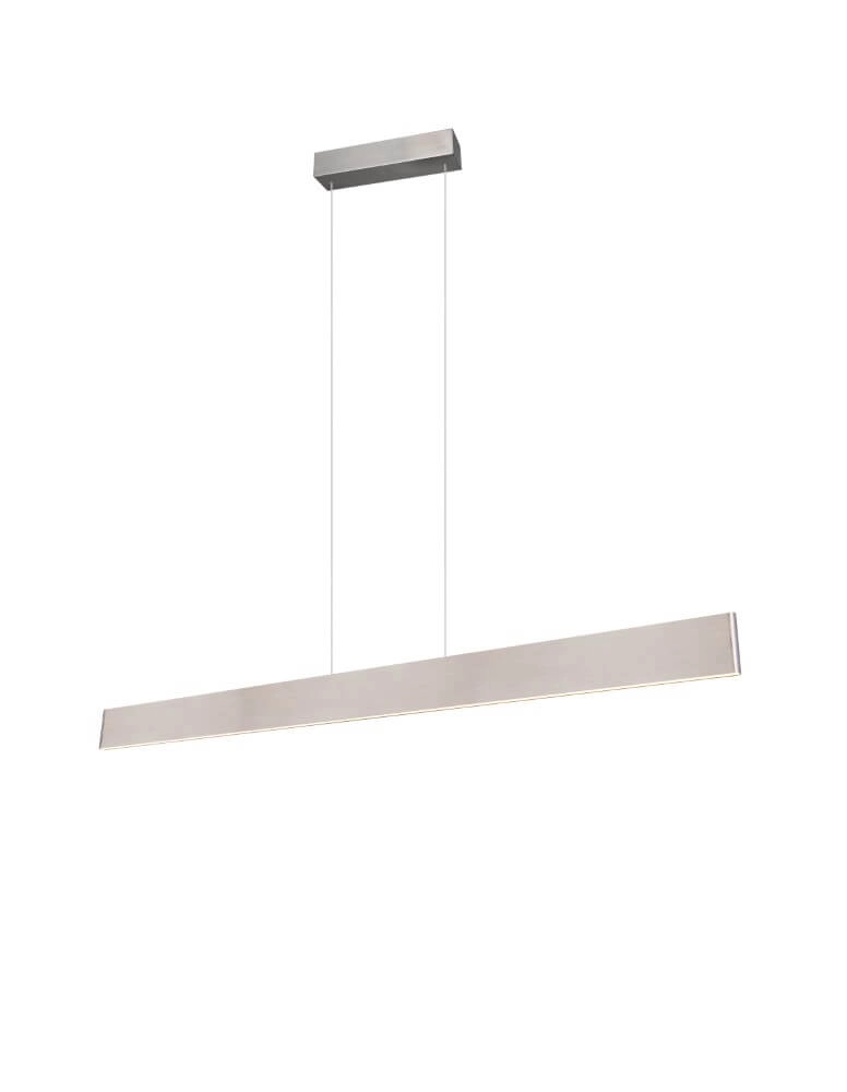 Led kantoor hanglamp Galway 150cm - RVS