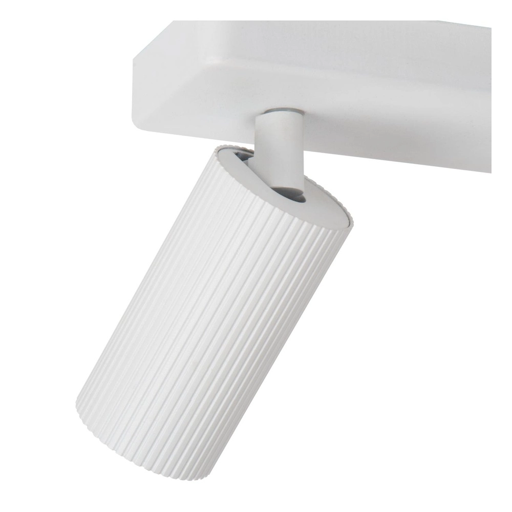 Opbouw plafondspot Clubs 2-lichts wit Lucide 5411212093516