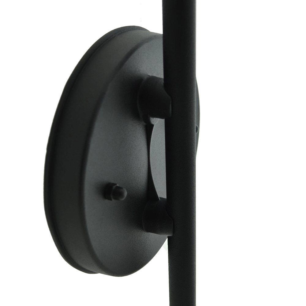 Landelijke buitenlamp Norway Down zwart Lyora 8716803509443
