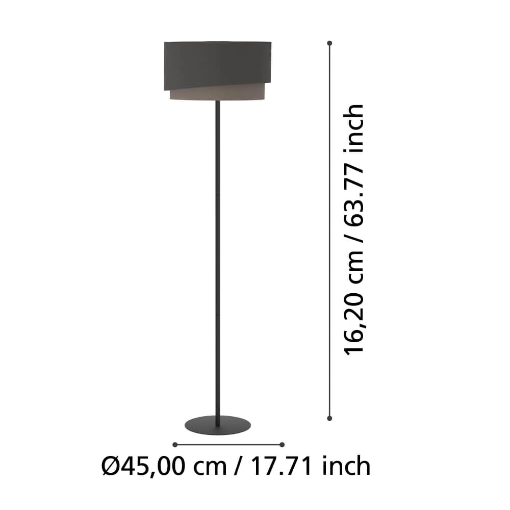 Schermerlamp cappuccino Manderline Ø 45cm Stars of Light 9002759399344
