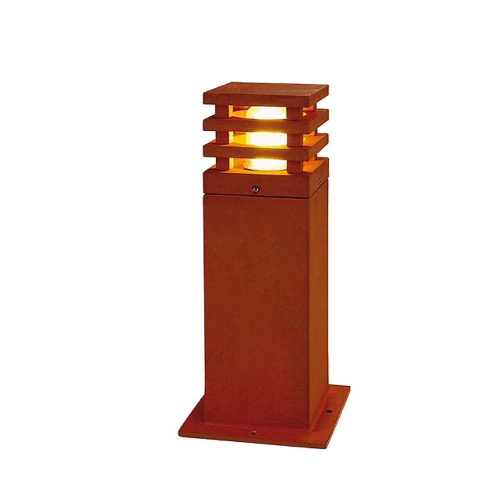 Terraslamp Rusty Square 40 Roest