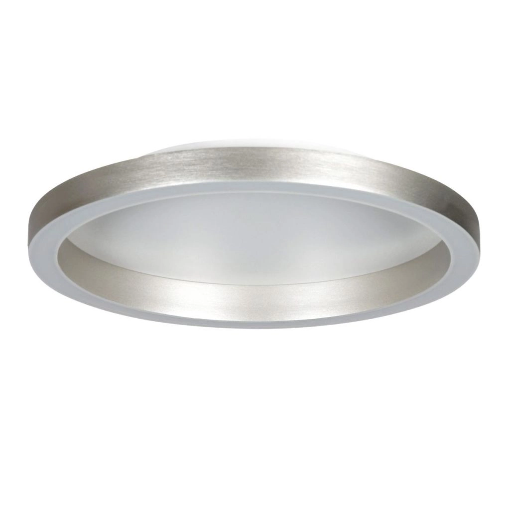 Design plafondlamp Ringlux geborsteld metaal Ø 40cm Steinhauer 8712746180930