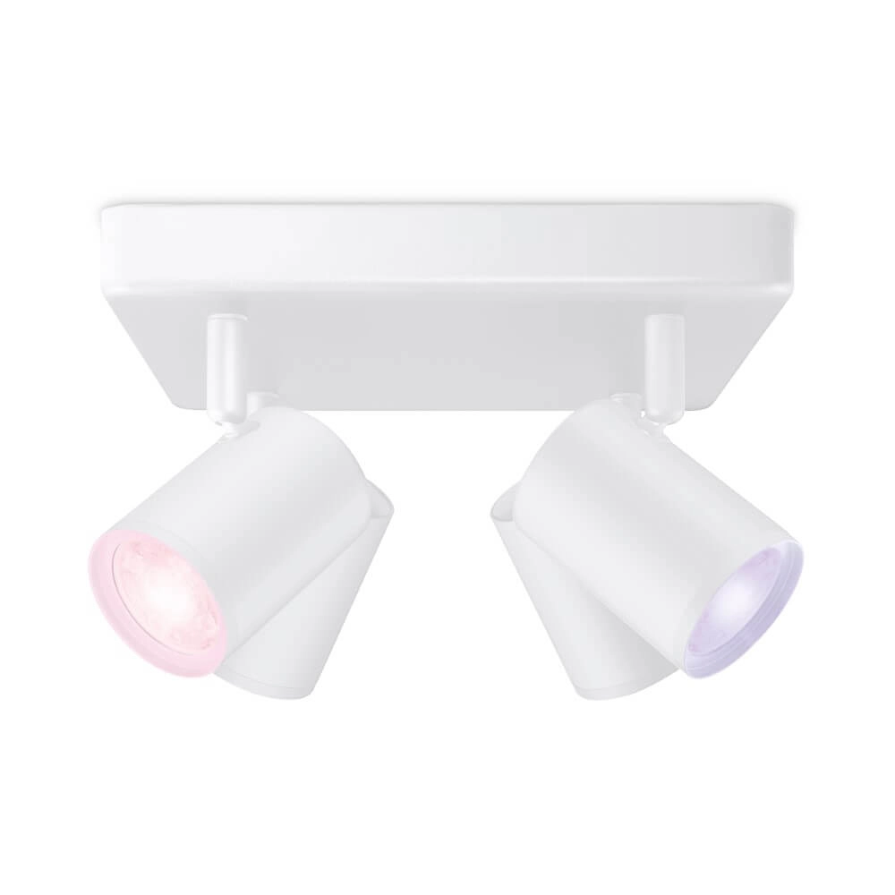 4-lichts opbouwspot Imageo smart - wit
