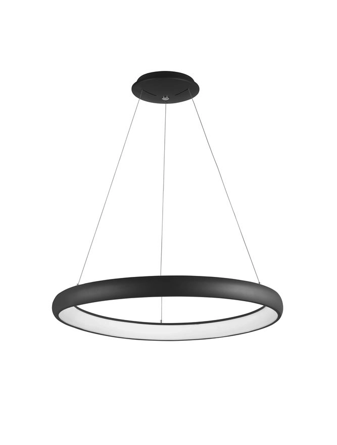 Design hanglamp Albi zwart Ø 61cm Lyora 5212017416872