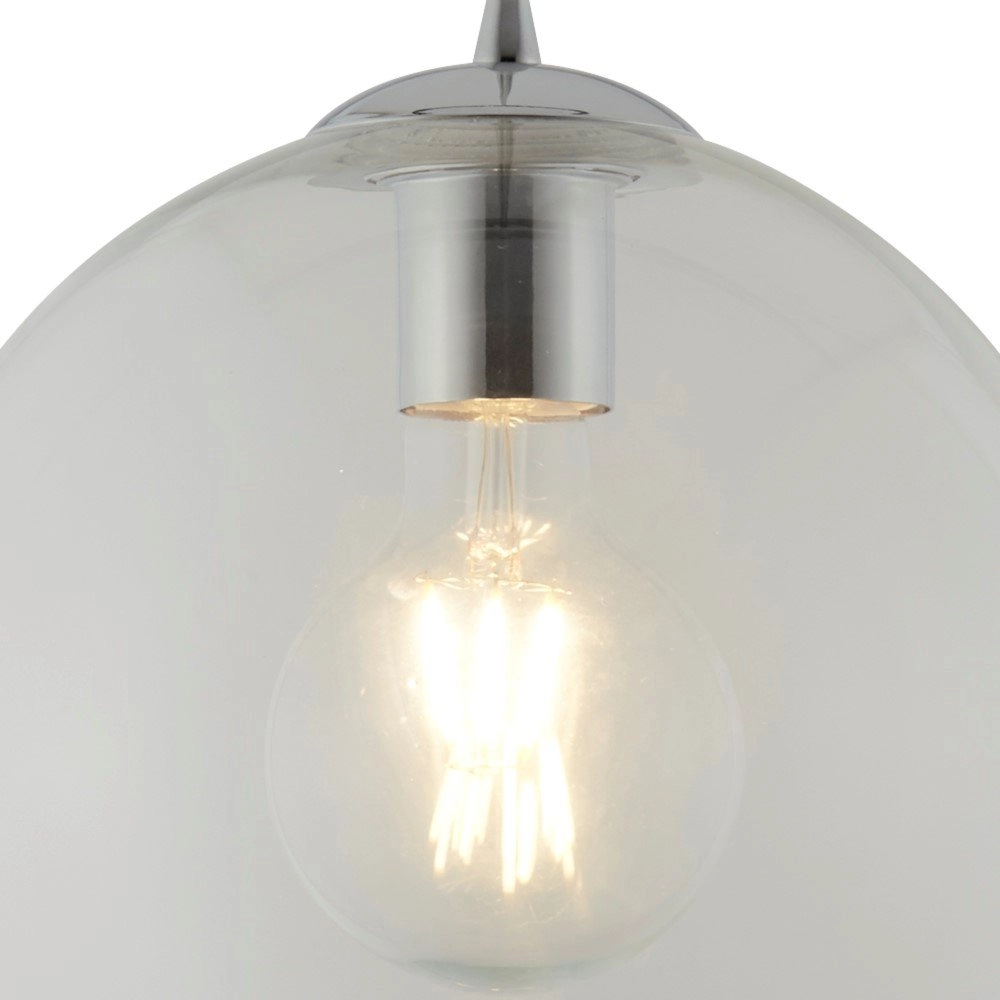 Glazen hanglamp Balls Ø 25cm Searchlight 5053423096155