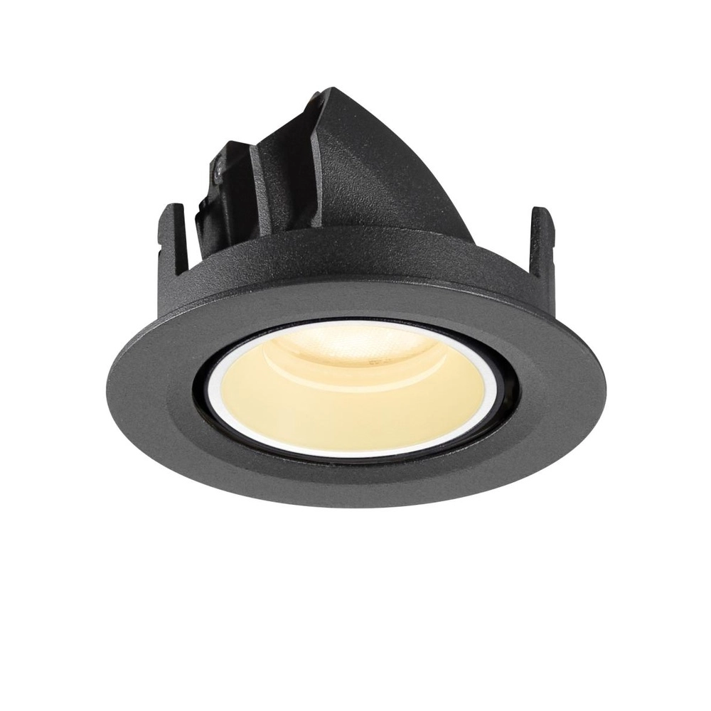 Inbouwspot Numinos Gimble XS zwart/wit 3000K - 55gr SLV 4024163307031