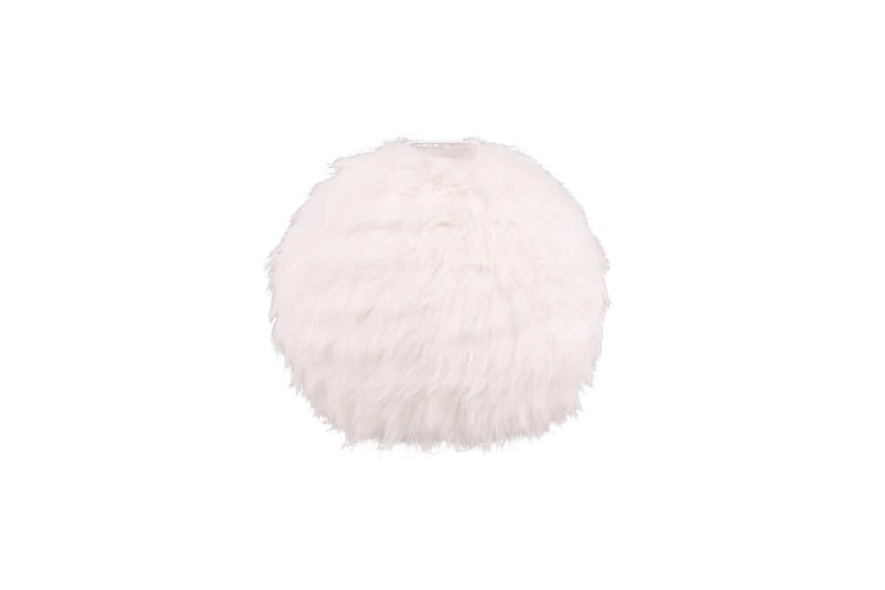 Stoffen tafellamp Furry crème Ø 30cm Trio 4017807600131