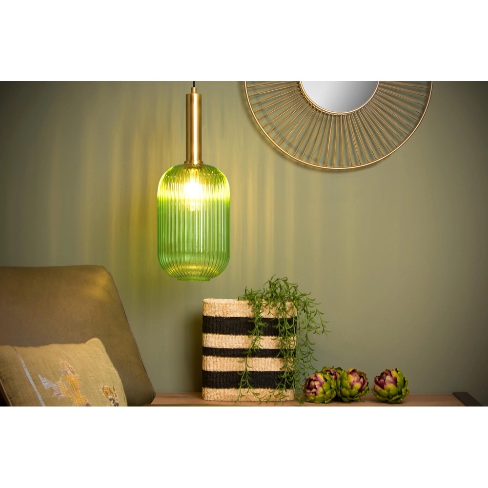 Hanglamp Maloto Ø 20cm groen Lucide 5411212451170