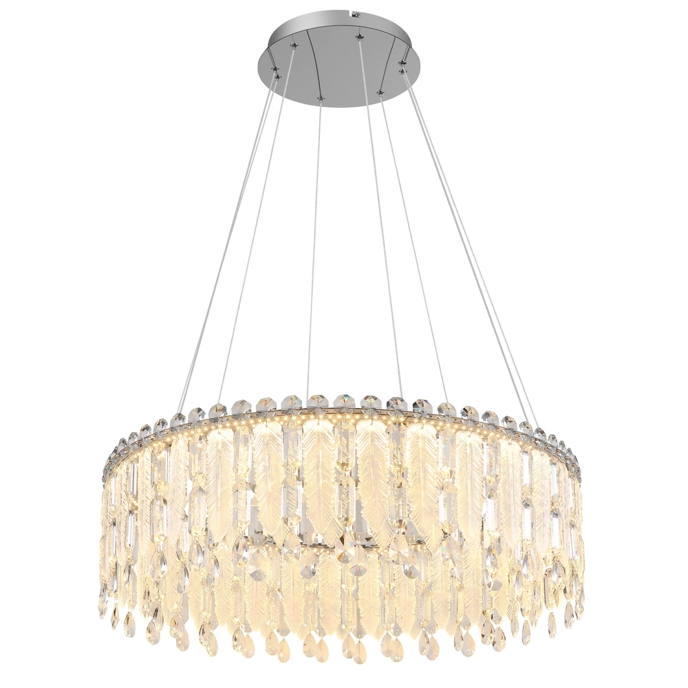 Hanglamp Klunka chroom Ø 79,5cm Globo 9007371450107