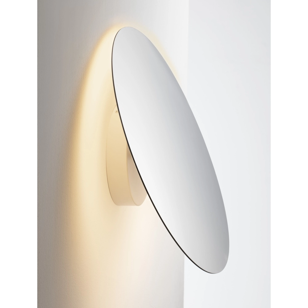 Design wandlamp Alida chroom Ø 50cm Lyora 5212017470973