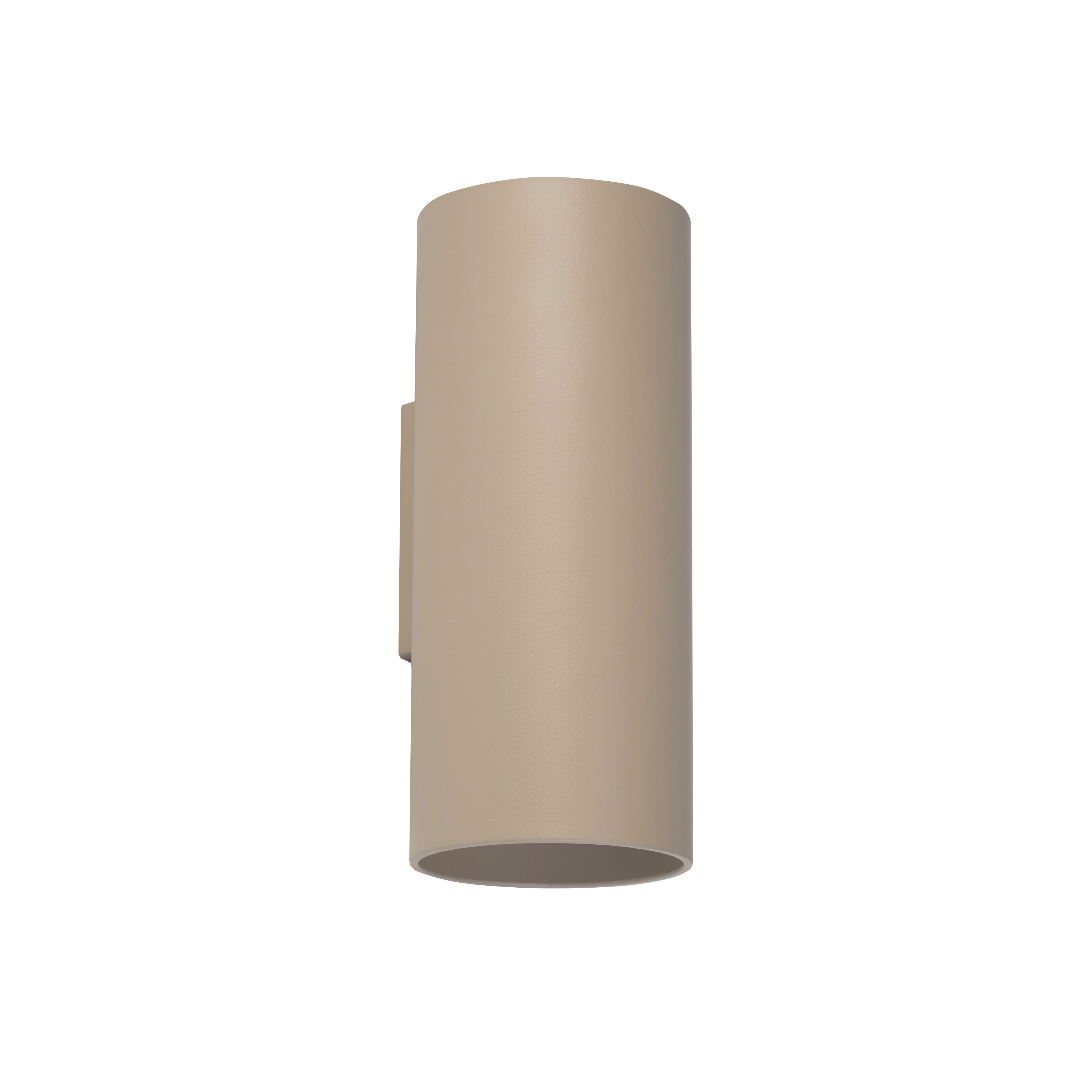 Ronde wandlamp Sifor zand bruin Lyora 5053423319193