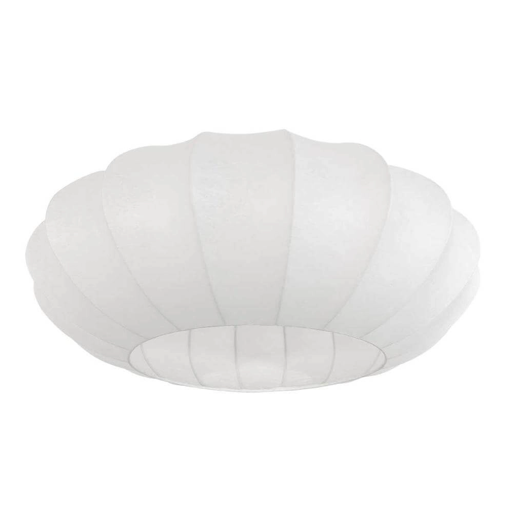 Vloerlamp Zig-Zag zwart met witte kap Ø 60cm Steinhauer 8712746179309