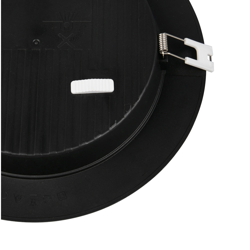 Inbouwspot Ural zwart Ø 12cm Trio 4017807711455