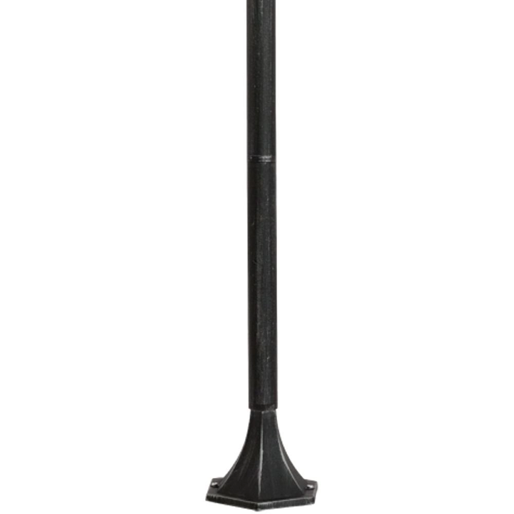 Staande tuinlamp Navedo zwart zilver Eglo 9002759934637