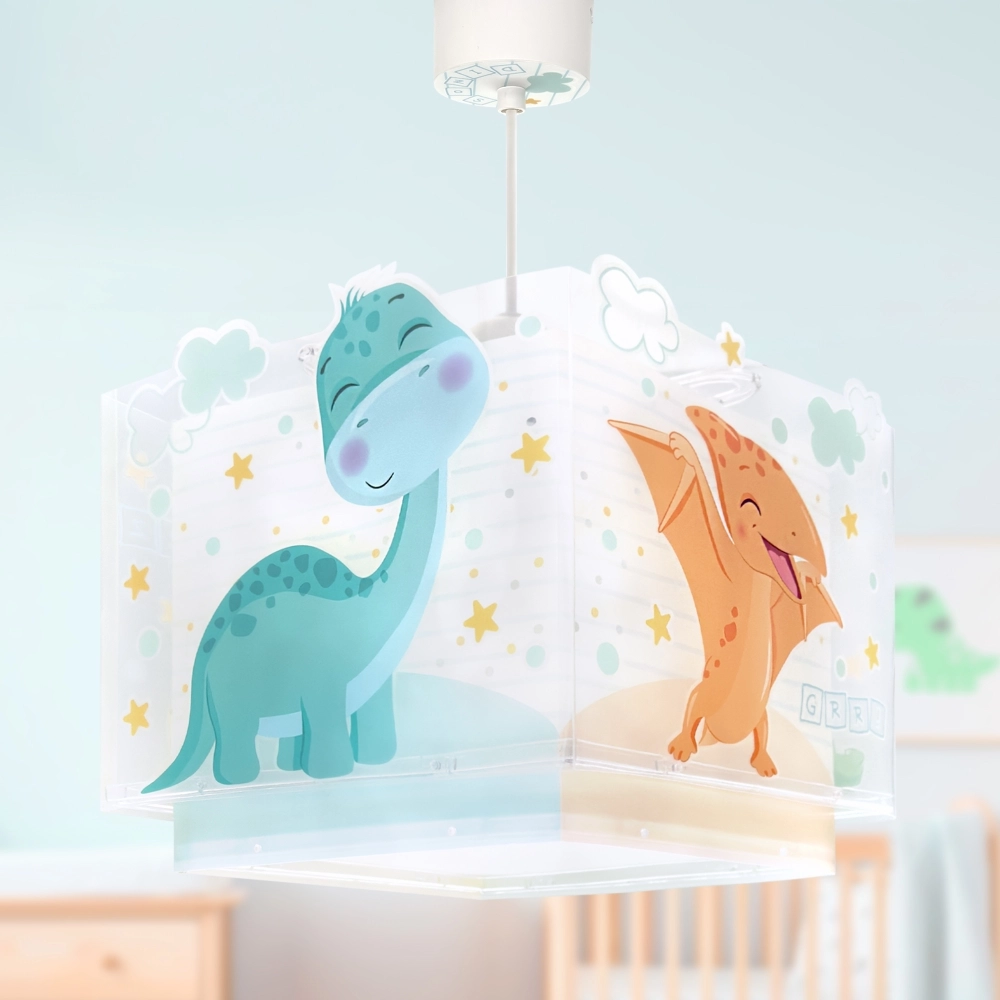 Hanglamp Baby Dinos blauw Dalber 8420406002927