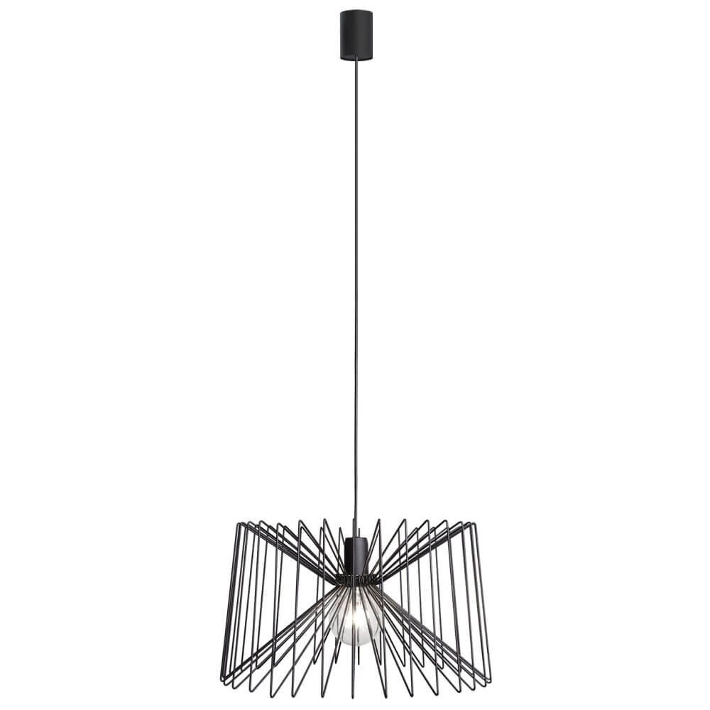 Zwarte draadlamp Ness Ø 45cm Lyora 5903139676892