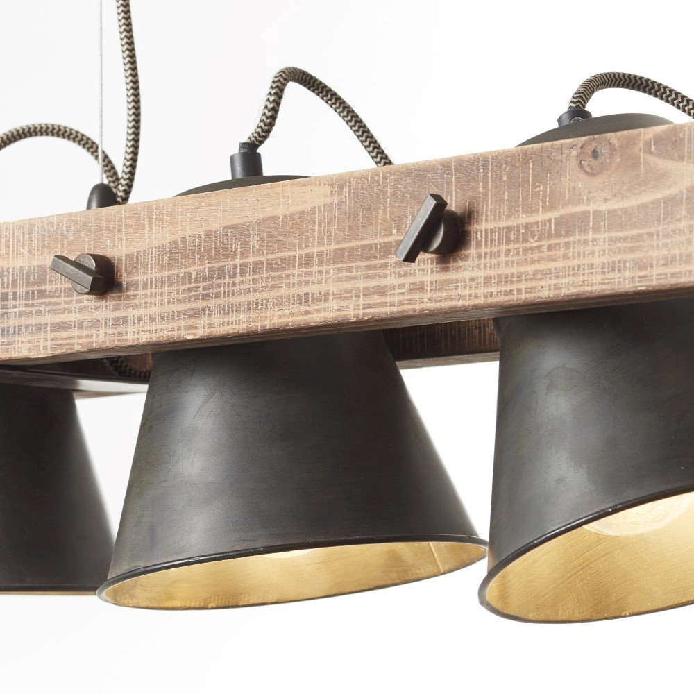 Eetkamer hanglamp Plow industrieel Brilliant 4004353359699