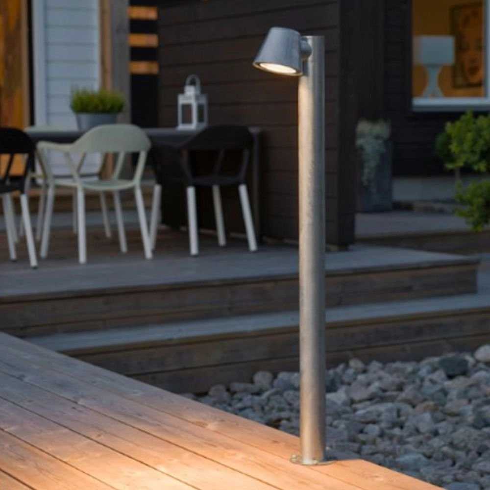 Tuinspot Trieste 100cm zinkgrijs KonstSmide 7318307524321