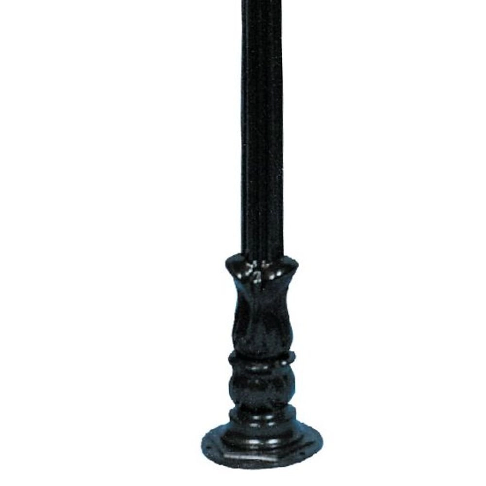 Nostalgic mast De Waard H9 zwart KS verlichting 8714732591447