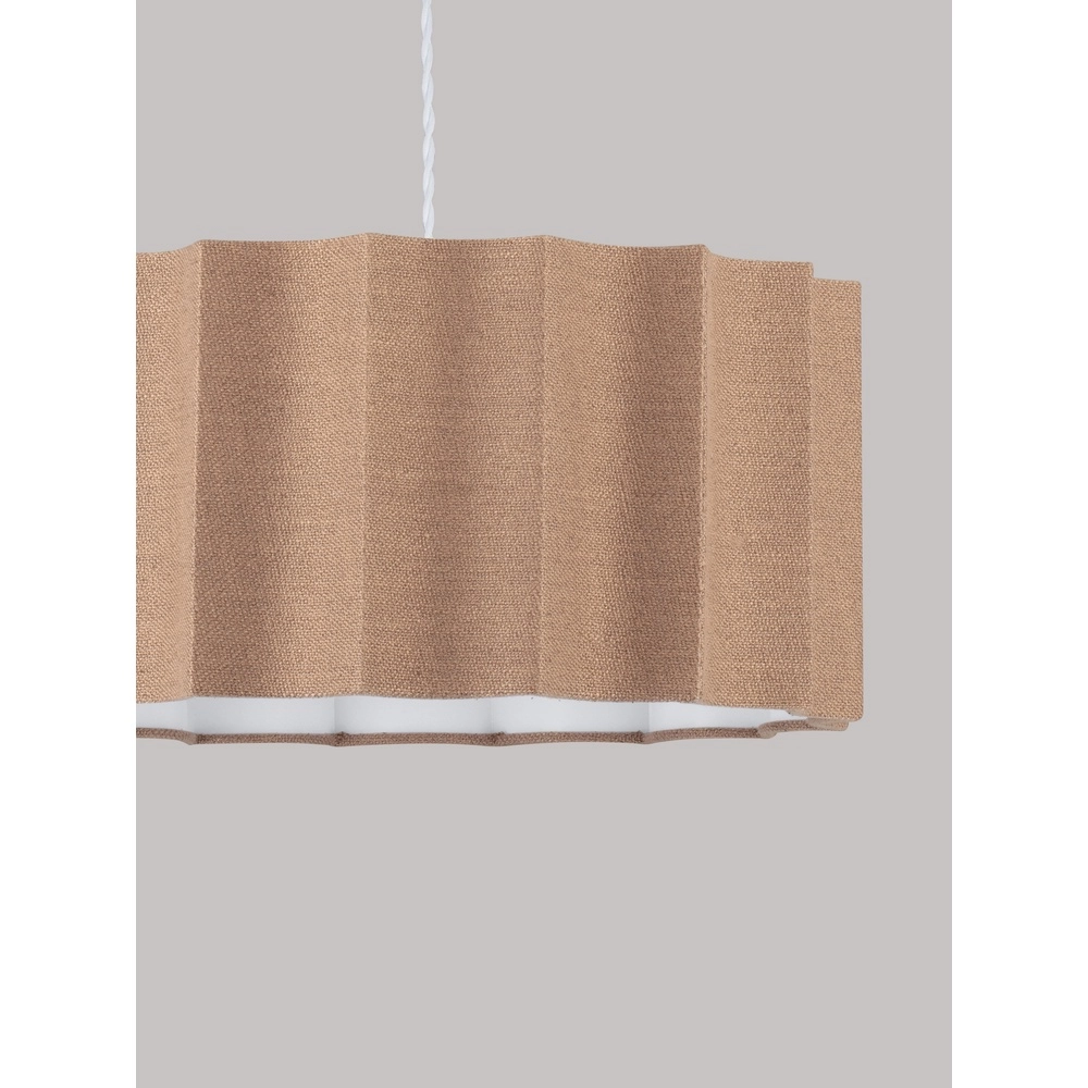 Design hanglamp Alve koffie bruin Ø 45cm Lyora 5212017493651