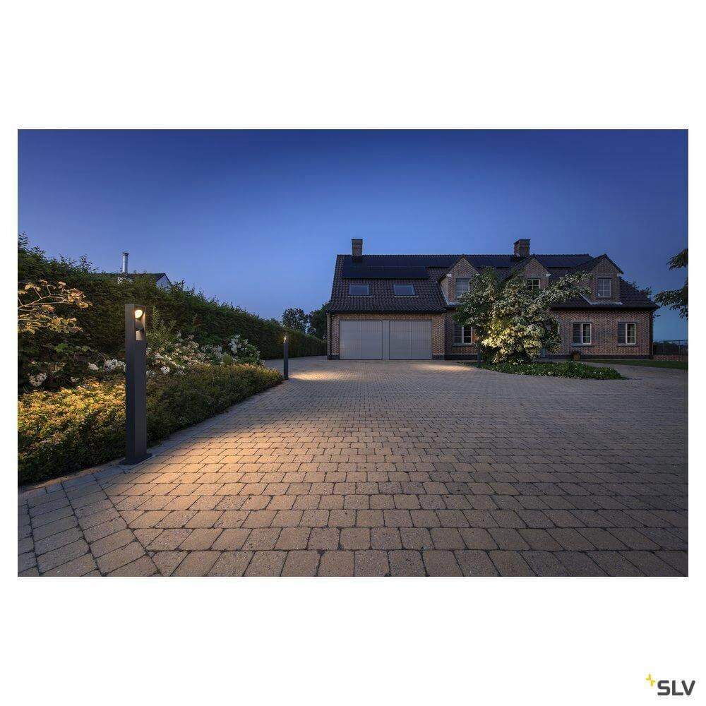 Led pad verlichting Eskina 125cm 2-lichts antraciet SLV 4024163255318