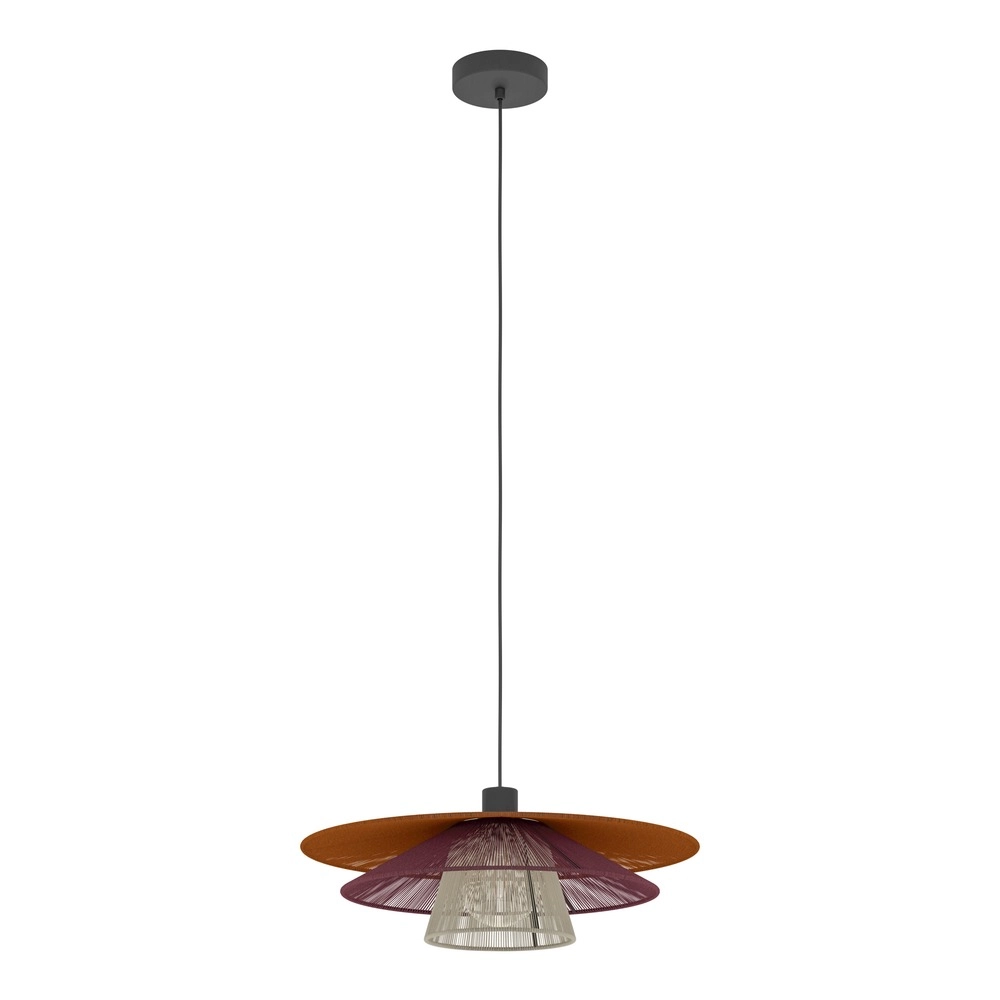 Draad hanglamp Pignona Ø 50cm gekleurd Eglo 9008606391158