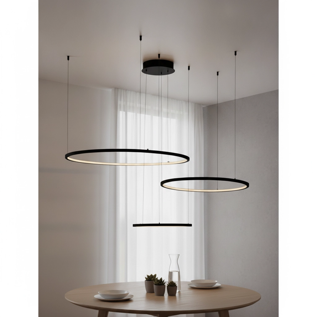 Design hanglamp Purple zwart