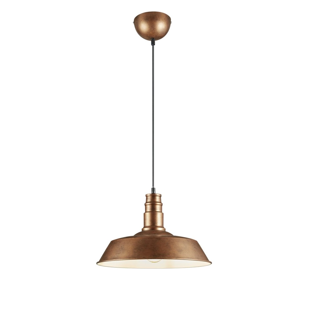 Hanglamp Will antiek koper Trio 4017807346350
