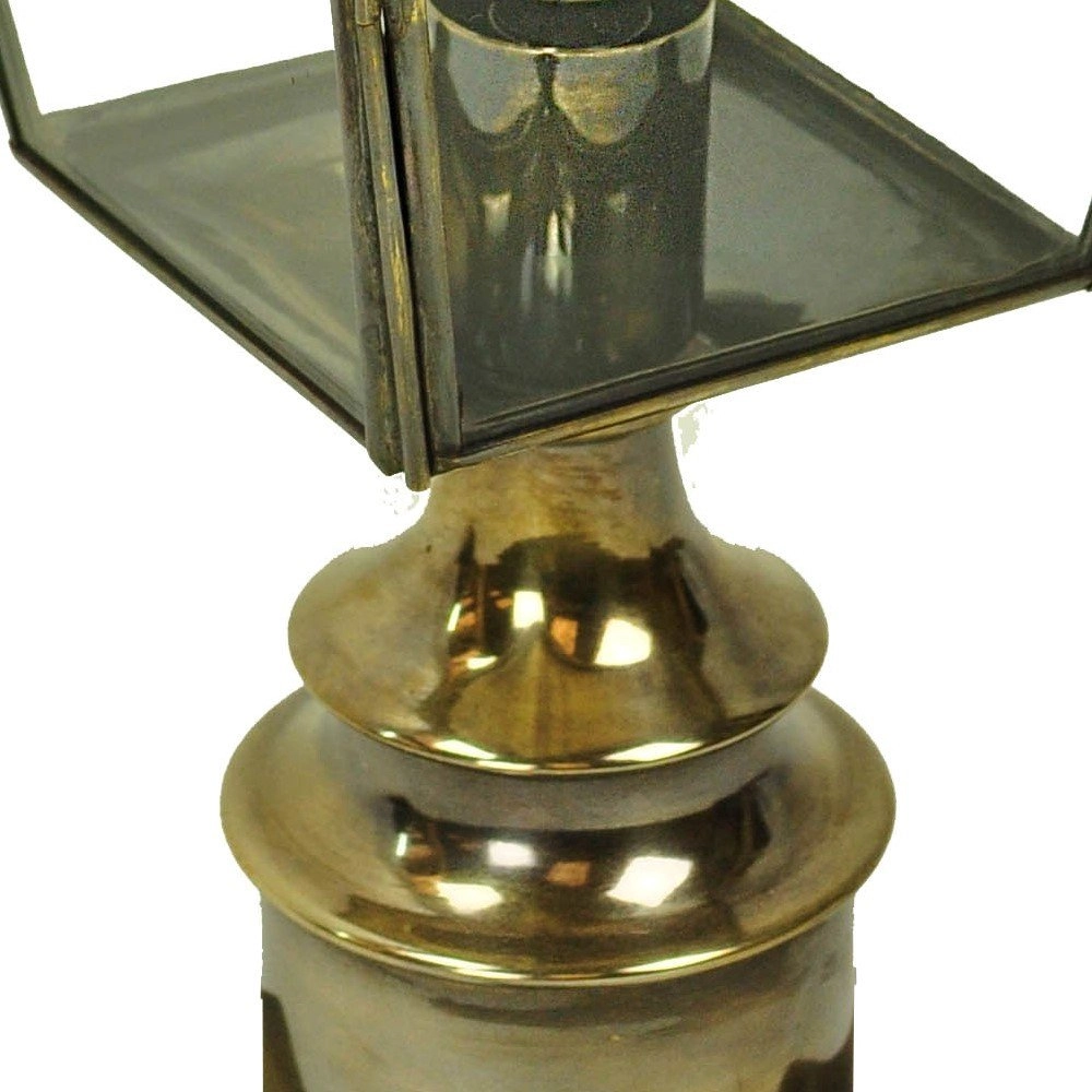 Landelijke buitenlamp Knightbridge 58cm - gepoetst goud (PBUL) Limehouse