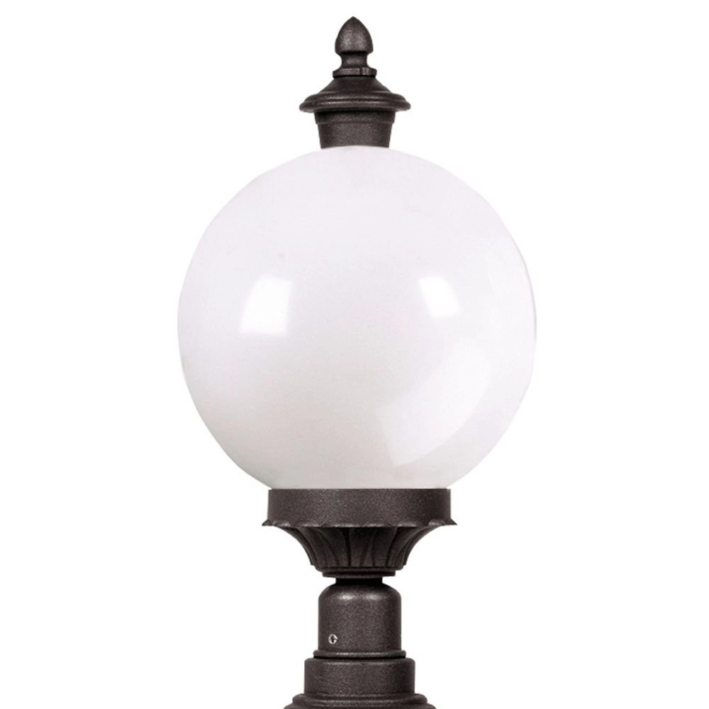 Staande bollamp Madeira 87cm met 25cm bol - zwart KS verlichting 8714732715140