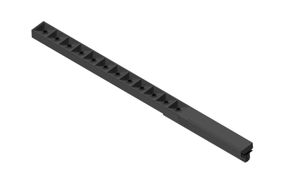 Led paneel Linear dots Wing zwart 1-fase 2700K Lyora 4255805300220