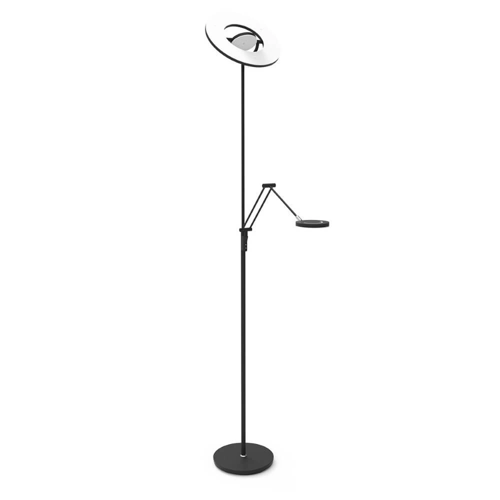 Zwart led leeslamp Soleil Steinhauer 8712746147445