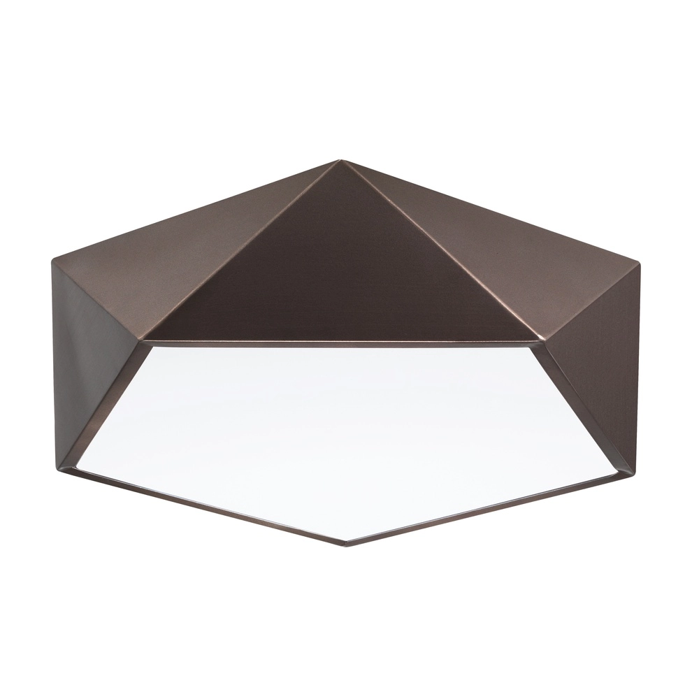 Design plafondlamp Darius koffie bruin