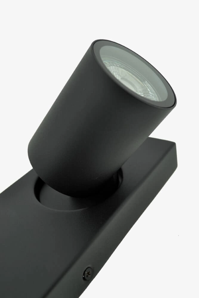 Badkamer opbouwspot Seller - IP44 zwart Lyora 5053423187747