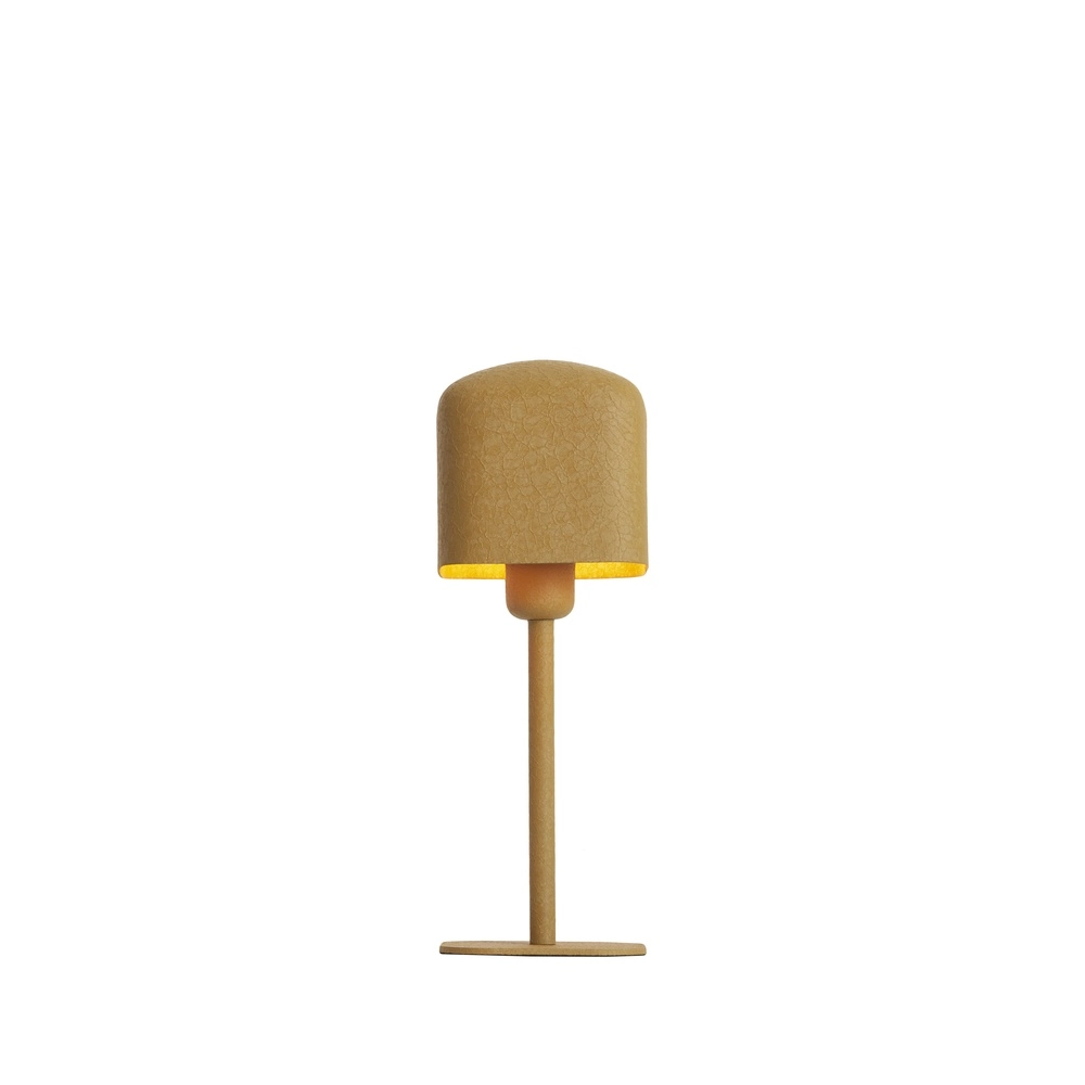 Nachtkastlamp Elenie 13x13cm - mat okergeel Light & Living 8717807818654